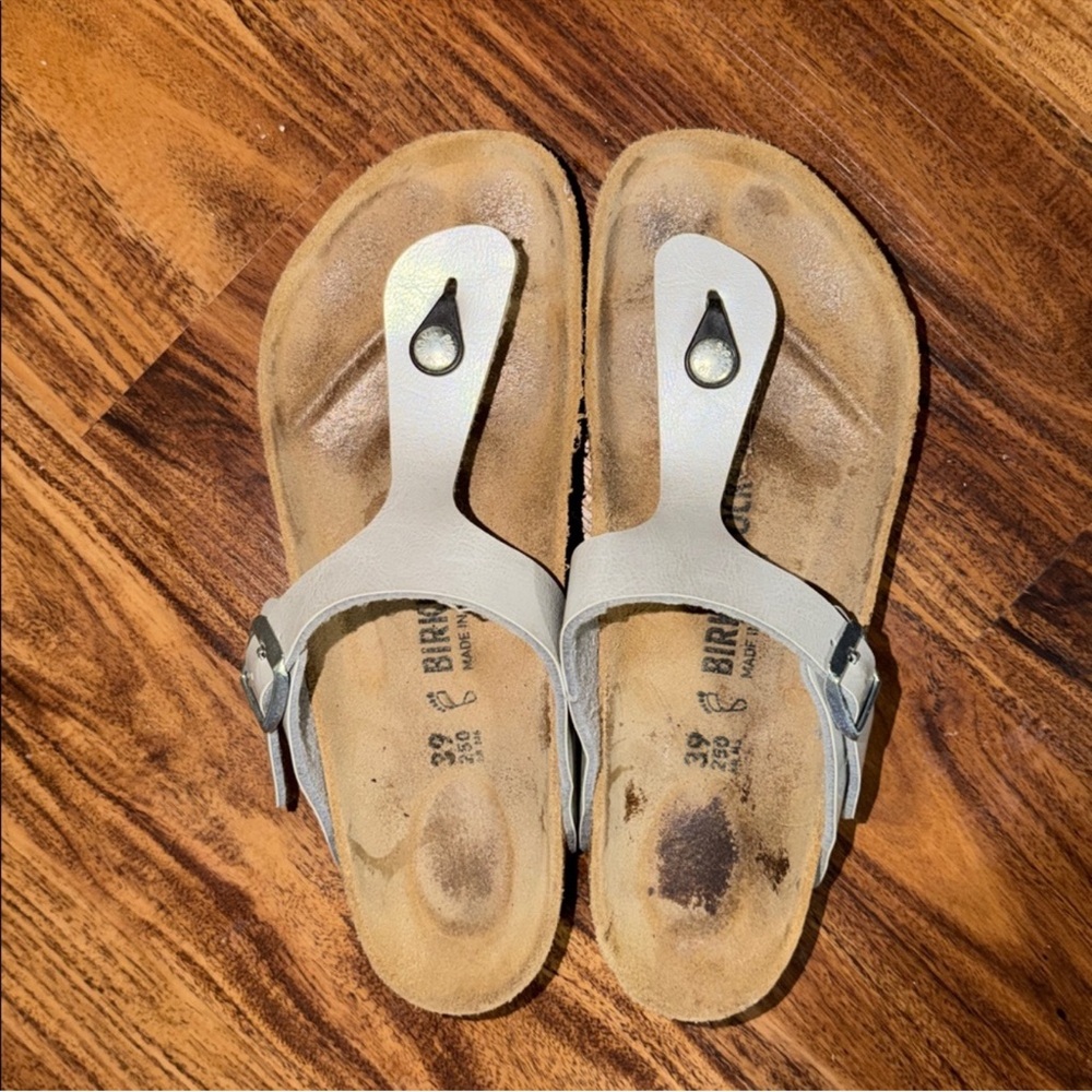 Birkenstock Silver Sandals